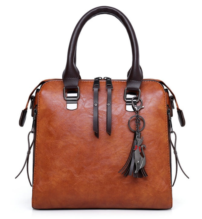 Multi-piece set New wave fashion handbag bag retro simple child bag shoulder bag Messenger bag My Store