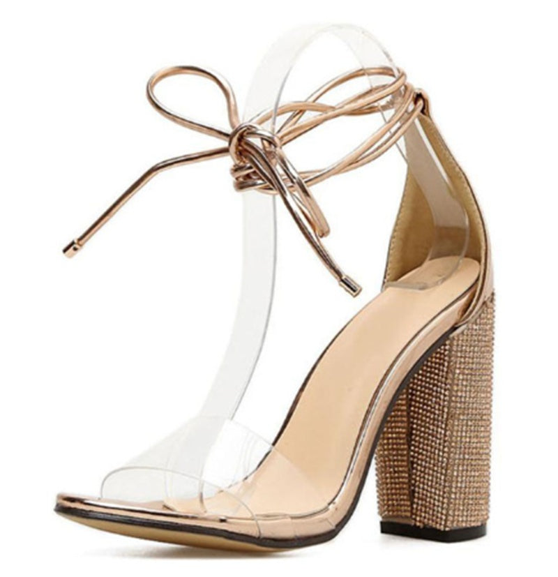 Female Summer Sandals for Women Thick Heels Shoes My Store