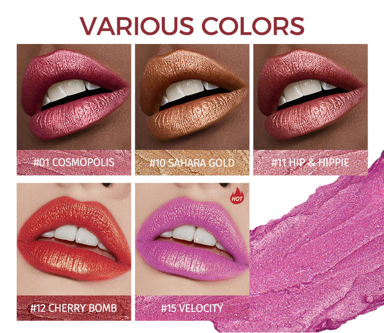 Lip Lipstick Lip Gloss Waterproof Long Lasting Matte Lipstick Glossy Women's Vegan Lipstick My Store