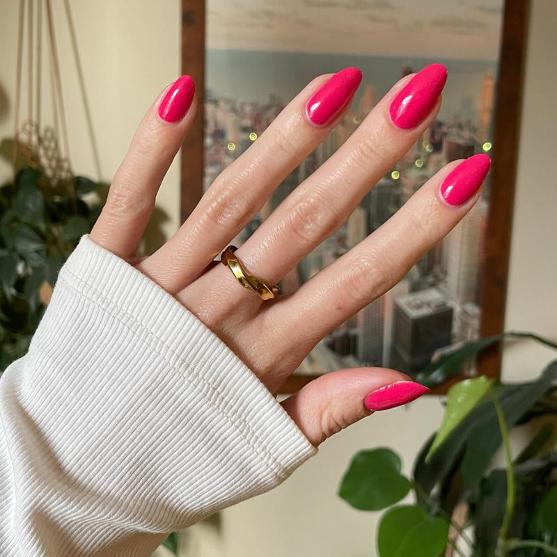 Diner Date Hot Pink Nail Polish