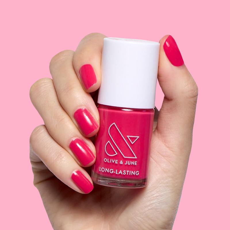 Diner Date Hot Pink Nail Polish