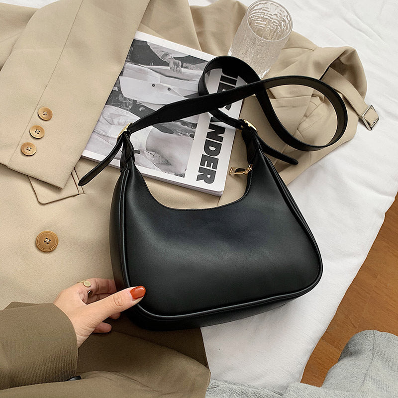 Retro Handbags Underarm Handbags Simple Fashion Handbags Shoulder Messenger Dumpling Bag My Store