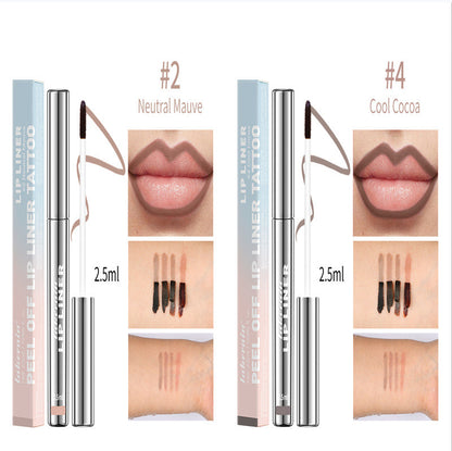 Matte Finish No Stain On Cup Hook Line Lip Stick My Store