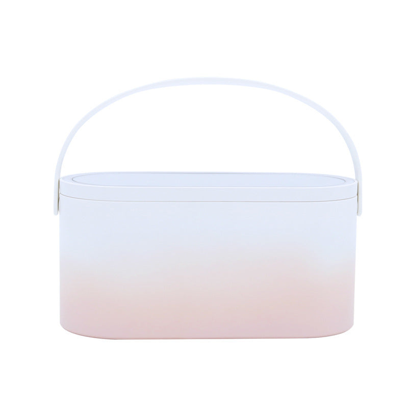 Creative Mini Muid Portable Make-Up Box Led Rechargeable Make-Up Mirror Night Light Travel Make-Up Desktop Make-Up Mirror My Store