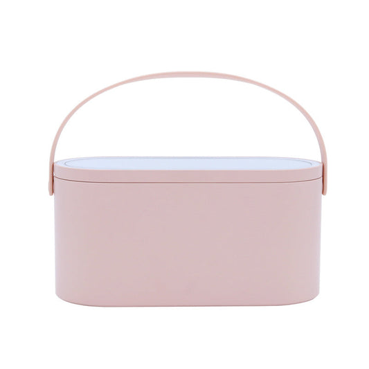 Creative Mini Muid Portable Make-Up Box Led Rechargeable Make-Up Mirror Night Light Travel Make-Up Desktop Make-Up Mirror My Store