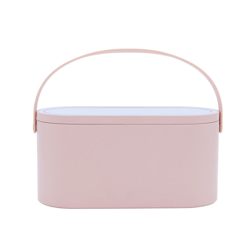 Creative Mini Muid Portable Make-Up Box Led Rechargeable Make-Up Mirror Night Light Travel Make-Up Desktop Make-Up Mirror My Store