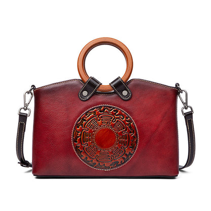 Fashion Vintage Designer Ladies Bags Genuine Leather Womens Handbags For Women Shoulder Bag My Store