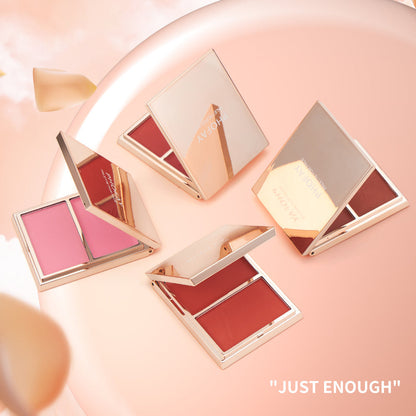 PHOFAY Double-Take Cream & Powder Blush Duo My Store