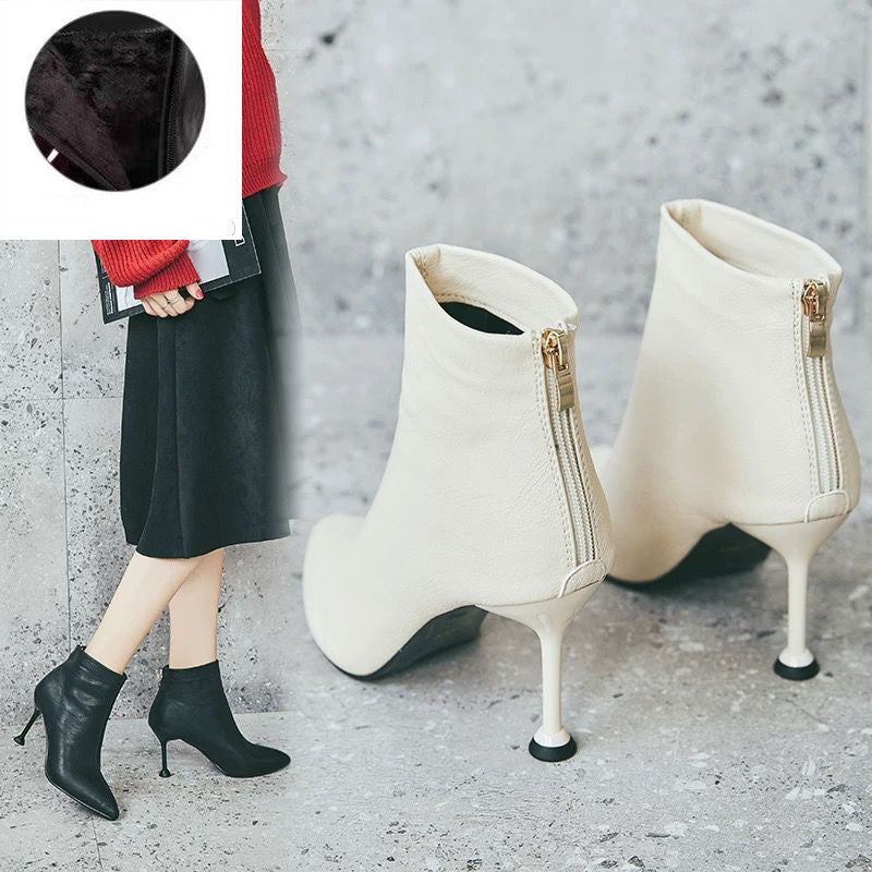 High Heels Women Winter Short Boots Stiletto My Store