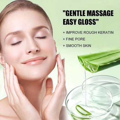Aloe Vera Gel Moisturizing & Soothing Body Oil, Natural Essential Oil, Builds the Skin Barrier, Massages the Skin Texture & Soothes & Relaxes the Skin