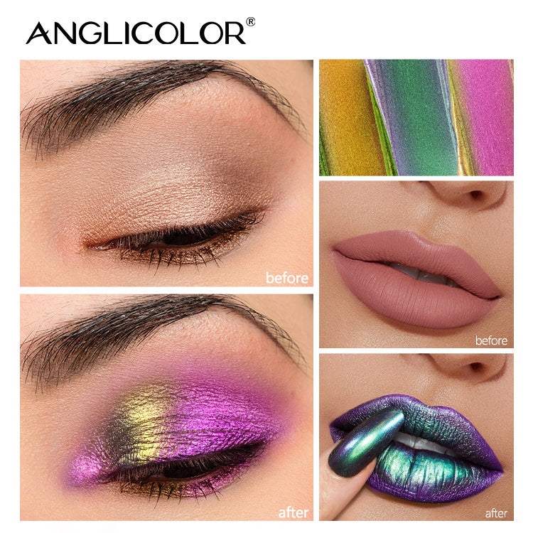 Waterproof And Sweatproof Chameleon Liquid Eyeshadow Christmas Glitter Liquid Eyeshadow Multi Color Eyeshadow My Store