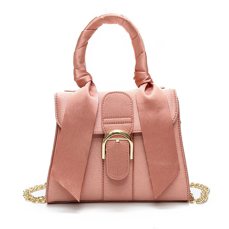 Female bag ladies shoulder bag fashion bow velvet handbag My Store