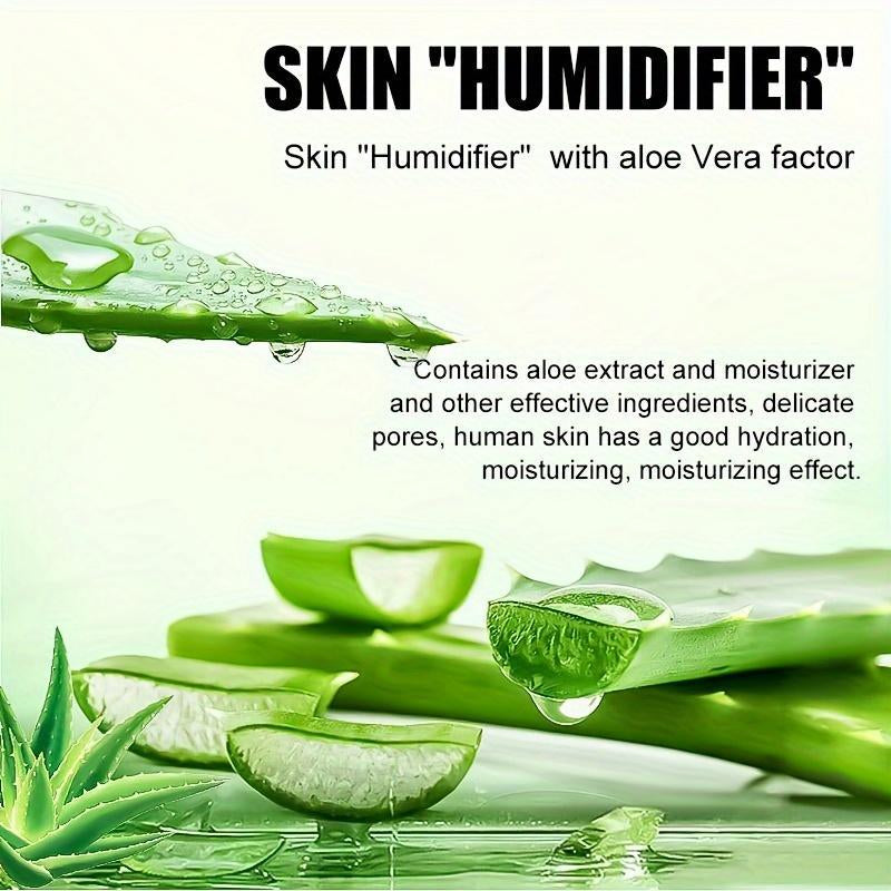 Aloe Vera Gel Moisturizing & Soothing Body Oil, Natural Essential Oil, Builds the Skin Barrier, Massages the Skin Texture & Soothes & Relaxes the Skin