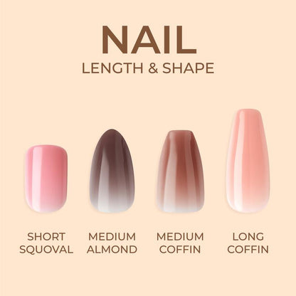 KISS Bare-But-Better Press-On Nails - Chemistry