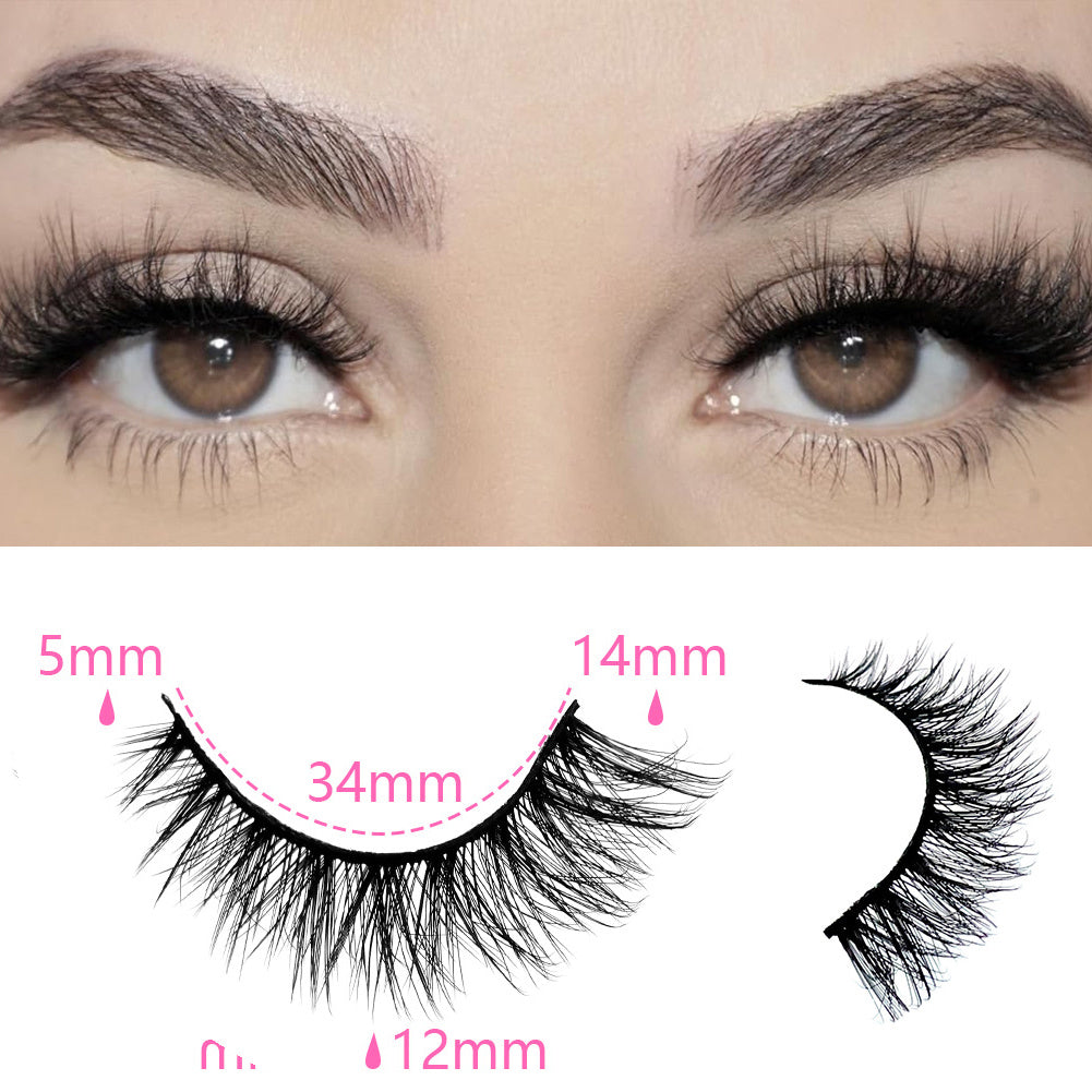 3D False Eyelashes Are Multi-layered, Realistic, Soft And Comfortable My Store