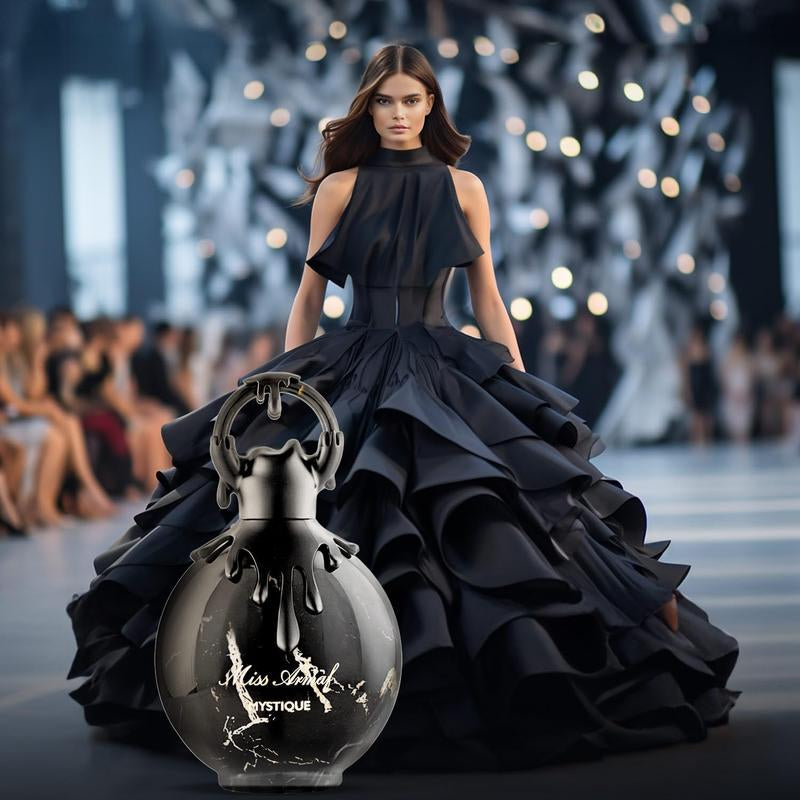 Miss Armaf Mystique for Women - 3.4 Oz, Eau De Perfum Spray for Her - New Long Lasting Black Women'S Fragrance for Valentine Day Gift, Mini Perfumes