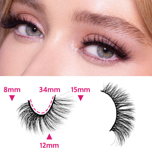 3D False Eyelashes Are Multi-layered, Realistic, Soft And Comfortable My Store