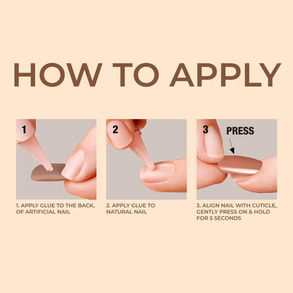 KISS Bare-But-Better Press-On Nails - Chemistry