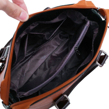 Multi-piece set New wave fashion handbag bag retro simple child bag shoulder bag Messenger bag My Store