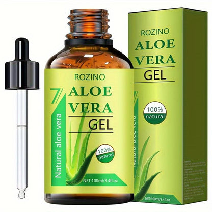 Aloe Vera Gel Moisturizing & Soothing Body Oil, Natural Essential Oil, Builds the Skin Barrier, Massages the Skin Texture & Soothes & Relaxes the Skin