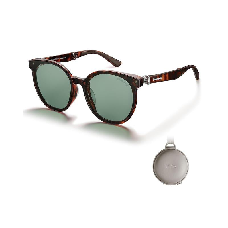 BENEUNDER Chioh Polarized Foldable Sunglasses Men Women UV400, Cute anti Glare & Scratch Resistant Lens