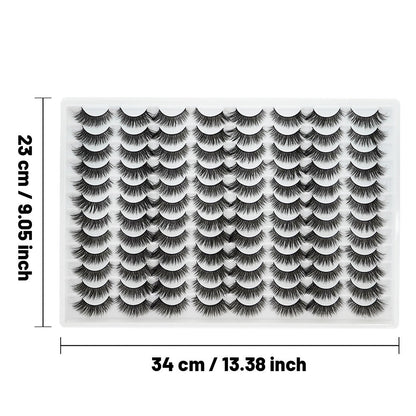3D False Eyelashes Are Multi-layered, Realistic, Soft And Comfortable My Store