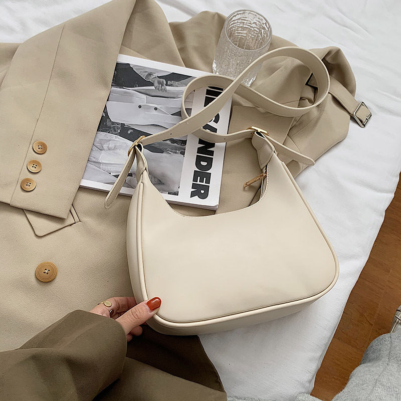 Retro Handbags Underarm Handbags Simple Fashion Handbags Shoulder Messenger Dumpling Bag My Store
