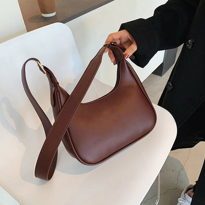 Retro Handbags Underarm Handbags Simple Fashion Handbags Shoulder Messenger Dumpling Bag My Store