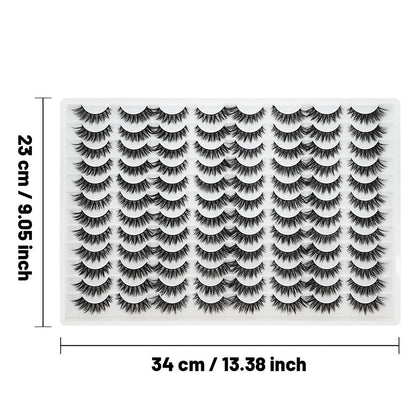 3D False Eyelashes Are Multi-layered, Realistic, Soft And Comfortable My Store