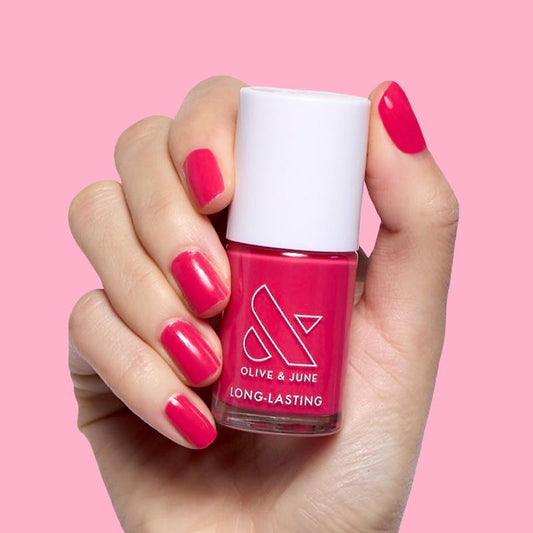 Diner Date Hot Pink Nail Polish